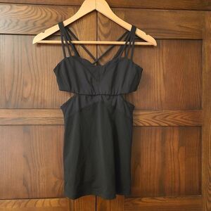 Lululemon Exquisite Tank II Black Size 4 RARE